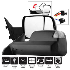 Dodge, Ram Door Mirror Set - Black Patch Performance - SPYD9935770