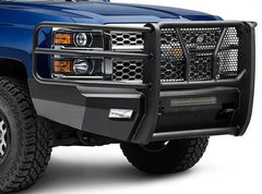 14-18 Chevrolet Silverado 1500 Steelcraft Elevation Series Textured Black Front Bumper - 6010420 - Black Patch Performance - STEE6010420