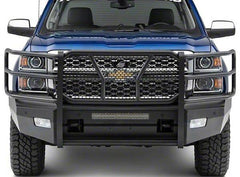 14-18 Chevrolet Silverado 1500 Steelcraft Elevation Series Textured Black Front Bumper - 6010420 - Black Patch Performance - STEE6010420