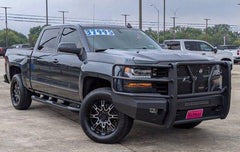 14-18 Chevrolet Silverado 1500 Steelcraft Elevation Series Textured Black Front Bumper - 6010420 - Black Patch Performance - STEE6010420