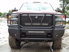 15-19 Chevrolet Silverado 2500/3500 Steelcraft Elevation Series Textured Black Front Bumper - 6010440 - Black Patch Performance - STEE6010440