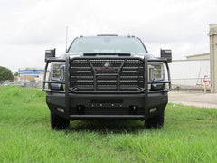 20-23 GMC Sierra 2500/3500 Steelcraft Elevation Series Textured Black Front Bumper - 6010465c - Black Patch Performance - STEE6010465C