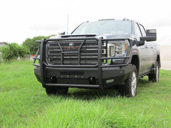 20-23 GMC Sierra 2500/3500 Steelcraft Elevation Series Textured Black Front Bumper - 6010465c - Black Patch Performance - STEE6010465C