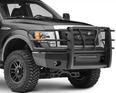 09-14 Ford F150 Steelcraft Elevation Series Textured Black Front Bumper - 6011360 - Black Patch Performance - STEE6011360