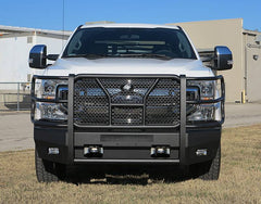 17-22 Ford F250/F350 Steelcraft Elevation Series Textured Black Front Bumper - 6011380cc - Black Patch Performance - STEE6011380CC
