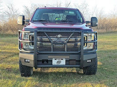 17-22 Ford F250/F350 Steelcraft Elevation Series Textured Black Front Bumper - 6011380cc - Black Patch Performance - STEE6011380CC