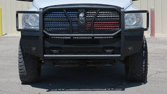 03-09 Dodge Ram 2500/3500 Steelcraft Elevation Series Textured Black Front Bumper - 6012210 - Black Patch Performance - STEE6012210