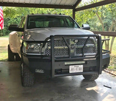 10-18 Ram 2500/3500 Steelcraft Elevation Series Textured Black Front Bumper - 6012260 - Black Patch Performance - STEE6012260