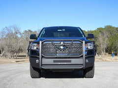 14-21 Toyota Tundra Steelcraft Elevation Series Textured Black Front Bumper - 6013380c - Black Patch Performance - STEE6013380C