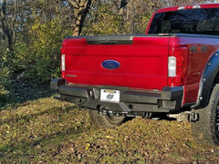 17-26 Ford F250/F350 Steelcraft Elevation Series Textured Black Rear Bumper - 6521380 - Black Patch Performance - STEE6521380