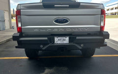 17-26 Ford F250/F350 Steelcraft Elevation Series Textured Black Rear Bumper - 6521380 - Black Patch Performance - STEE6521380