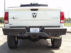 10-25 Ram 1500/2500/3500 Steelcraft Elevation Series Textured Black Rear Bumper - 6522260 - Black Patch Performance - STEE6522260