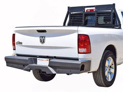 10-25 Ram 1500/2500/3500 Steelcraft Elevation Series Textured Black Rear Bumper - 6522260 - Black Patch Performance - STEE6522260