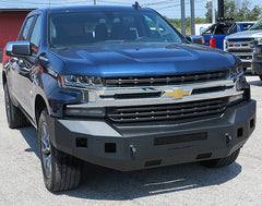 19-21 Chevrolet Silverado 1500 Steelcraft Fortis Series Textured Black Front Bumper - 7110490 - Black Patch Performance - STEE7110490