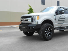 17-22 Ford F250/F350 Steelcraft Fortis Series Textured Black Front Bumper - 7111380 - Black Patch Performance - STEE7111380