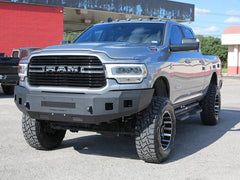 19-24 Ram 2500/3500 Steelcraft Fortis Series Textured Black Front Bumper - 7112280 - Black Patch Performance - STEE7112280