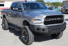 19-24 Ram 2500/3500 Steelcraft Fortis Series Textured Black Front Bumper - 7112280 - Black Patch Performance - STEE7112280