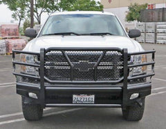 2007.5-2014 Chevrolet Silverado 2500/3500Steelcraft HD Series Gloss Black Front Bumper - HD10410R - Black Patch Performance - STEEHD10410R