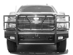 2014-2018 Chevrolet Silverado 1500 Steelcraft HD Series Gloss Black Front Bumper - HD10420R - Black Patch Performance - STEEHD10420R