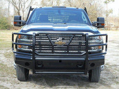 2015-2019 Chevrolet Silverado 2500/3500 Steelcraft HD Series Gloss Black Front Bumper - HD10440R - Black Patch Performance - STEEHD10440R