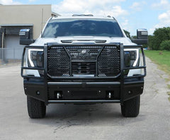 2024-2026 GMC Sierra 2500/3500 Steelcraft HD Series Gloss Black Front Bumper - HD10475RC - Black Patch Performance - STEEHD10475RC