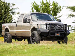 1999-2007 Ford F250/F350Steelcraft HD Series Gloss Black Front Bumper - HD11300R - Black Patch Performance - STEEHD11300R