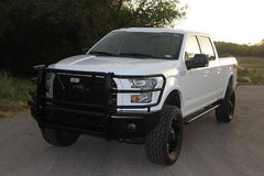2015-2017 Ford F150 Steelcraft HD Series Gloss Black Front Bumper - HD11410RCC - Black Patch Performance - STEEHD11410RCC