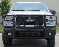 2018-2020 Ford F150 Steelcraft HD Series Gloss Black Front Bumper - HD11420RCC - Black Patch Performance - STEEHD11420RCC