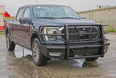 2021-2023 Ford F150 Steelcraft HD Series Gloss Black Front Bumper - HD11430RCC - Black Patch Performance - STEEHD11430RCC