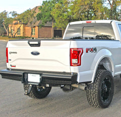 2015-2025 Ford F150 HD Rear Replacement Bumper - Black Patch Performance - STEEHD21420