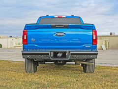 2015-2025 Ford F150 HD Rear Replacement Bumper - Black Patch Performance - STEEHD21420