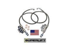 Dodge, Ram (4WD) Brake Hydraulic Hose Kit - Front - Black Patch Performance - SUPE91600