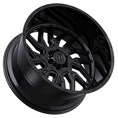 544B-2098701 20X9 8X170 (+01) TIS 544B (HB 125.2) - Black Patch Performance - TIS544B2098701