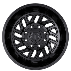 544B-22881RO1S 22X8.25 8X200 (-198) TIS 544B Dually (HB 156.17) - Black Patch Performance - TIS544B22881RO1S