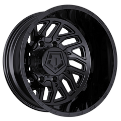 544B-28281RO1S 20X8.25 8X200 (-198) TIS 544B Dually (HB 156.17) - Black Patch Performance - TIS544B28281RO1S