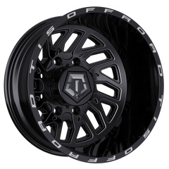 544BM-28281RO1 20X8.25 8X6.50 (-198) TIS 544BM Dually (HB 121.7) - Black Patch Performance - TIS544BM28281RO1