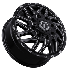544BM-28292FS 20X8.25 8X210 (+127) TIS 544BM Dually (HB 154.3) - Black Patch Performance - TIS544BM28292FS