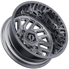 544C-22899RO 22X8.25 8X210 (-198) TIS 544C Dually (HB 154.3) - Black Patch Performance - TIS544C22899RO