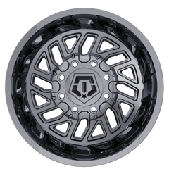 544C-28281RO1 20X8.25 8X6.50 (-198) TIS 544C Dually (HB 121.7) - Black Patch Performance - TIS544C28281RO1
