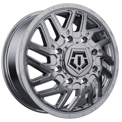 544C-28292F 20X8.25 8X200 (+127) TIS 544C Dually (HB 156.17) - Black Patch Performance - TIS544C28292F