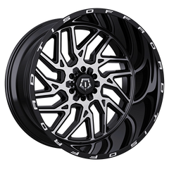 544MB-2108919 20X10 8X180 (-19) TIS 544MB (HB 124.3) - Black Patch Performance - TIS544MB2108919