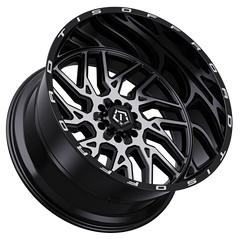 544MB-2228944S 22X12 8X180 (-44) TIS 544MB (HB 125.2) - Black Patch Performance - TIS544MB2228944S