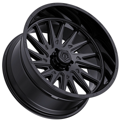 547B-2208910 22X10 8X180 (+10) TIS 547B (HB 124.3) - Black Patch Performance - TIS547B2208910