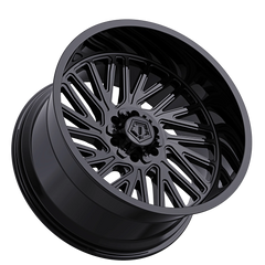 553B-2206810 22X10 6X5.50 / 6X135 (+10) TIS 553B (HB 106.1) - Black Patch Performance - TIS553B2206810