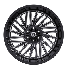 553BM-2108712 20X10 8X170 (-12) TIS 553BM (HB 125.2) - Black Patch Performance - TIS553BM2108712