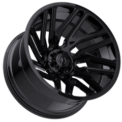 554B-2208719S 22X10 8X170 (-19) TIS 554B (HB 125.2) - Black Patch Performance - TIS554B2208719S