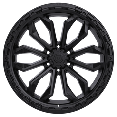 556SB-2206310 22X10 6X135 (+10) TIS 556SB (HB 87.1) - Black Patch Performance - TIS556SB2206310