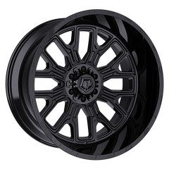 560B-8908918 18X9 8X180 (+18) TIS 560B (HB 124.3) - Black Patch Performance - TIS560B8908918