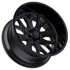 560B-8908918 18X9 8X180 (+18) TIS 560B (HB 124.3) - Black Patch Performance - TIS560B8908918