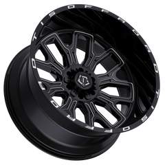 560BM-2100519 20X10 5X4.50 / 5X5.00 (-19) TIS 560BM (HB 78.1) - Black Patch Performance - TIS560BM2100519